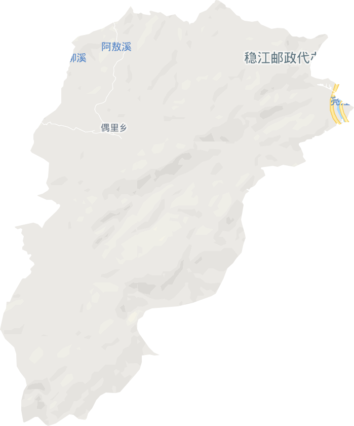 偶里乡电子地图