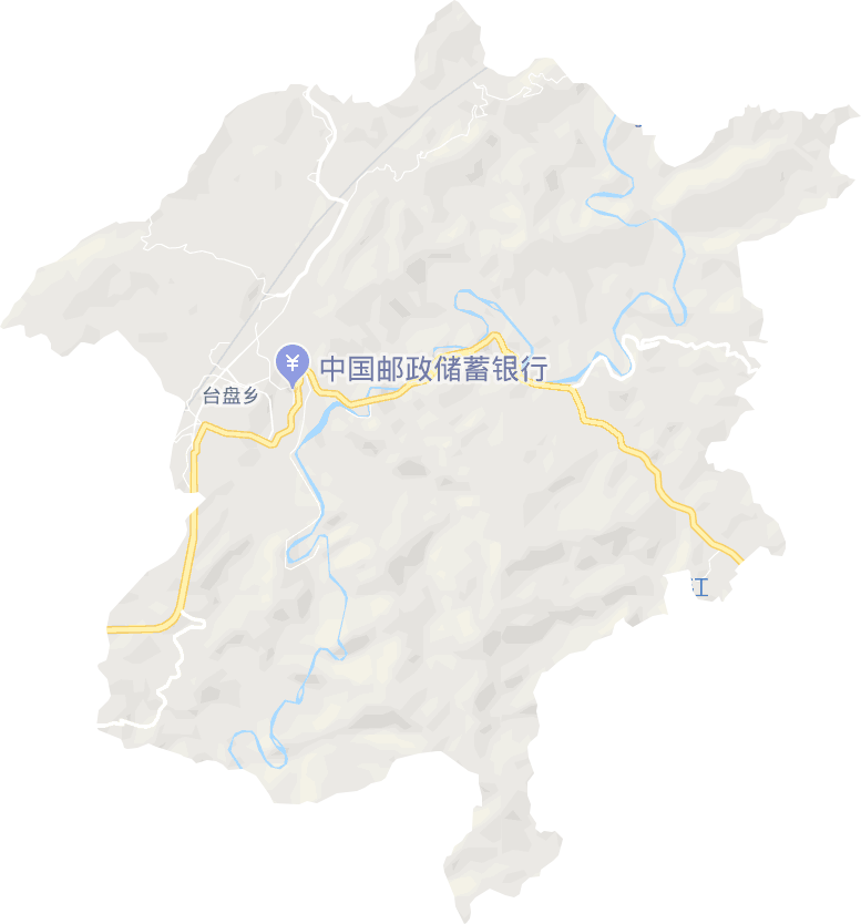 台盘乡电子地图