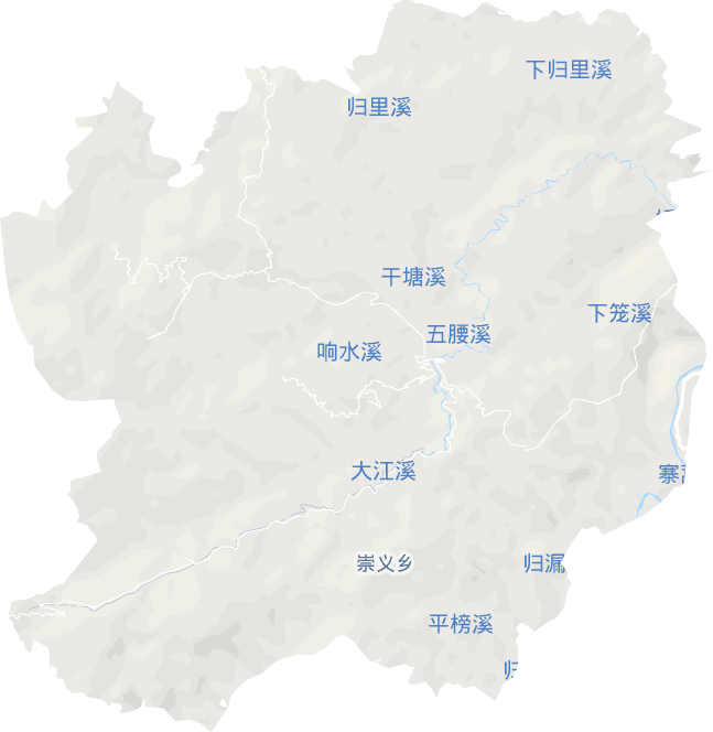 崇义乡电子地图