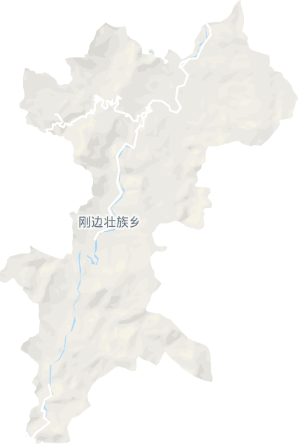 刚边乡电子地图