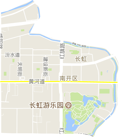 长虹街道电子地图