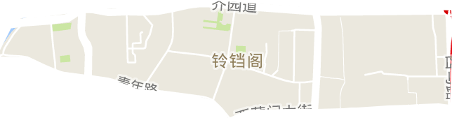 铃铛阁街道电子地图