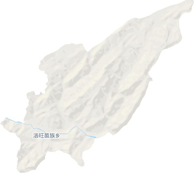 洛旺乡电子地图