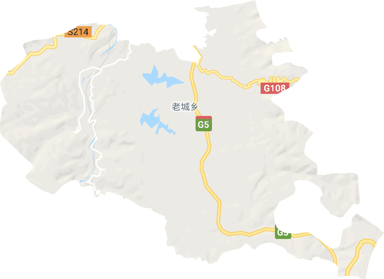 老城乡电子地图