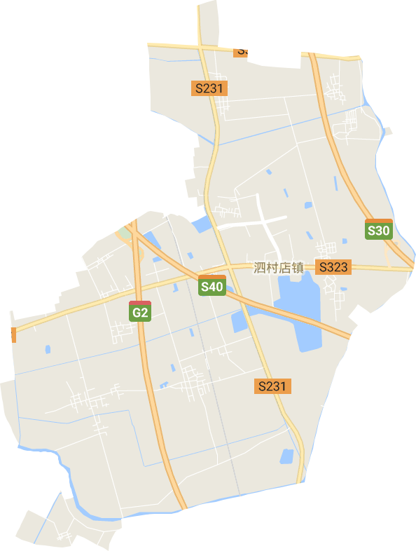 泗村店镇电子地图