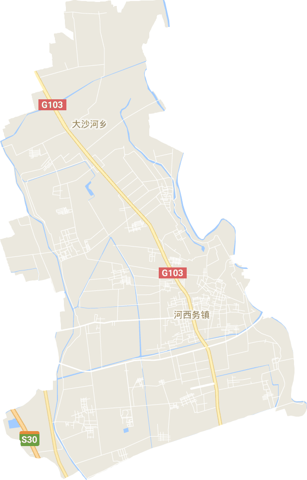 河西务镇电子地图