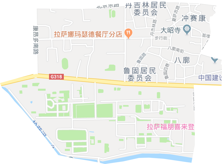 八廓街道电子地图