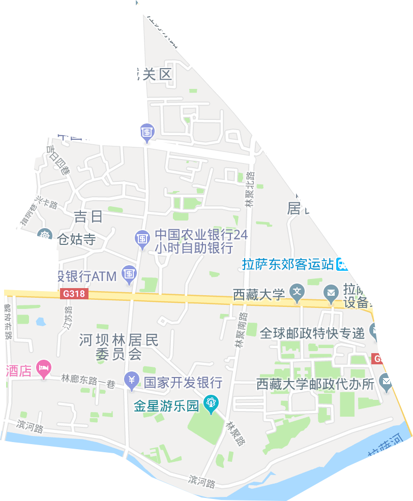 吉日街道电子地图