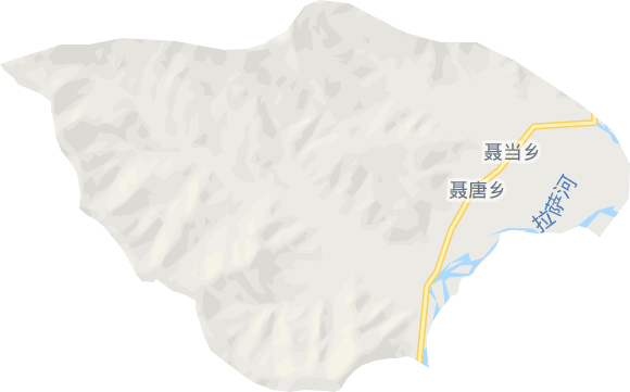 聂当乡电子地图