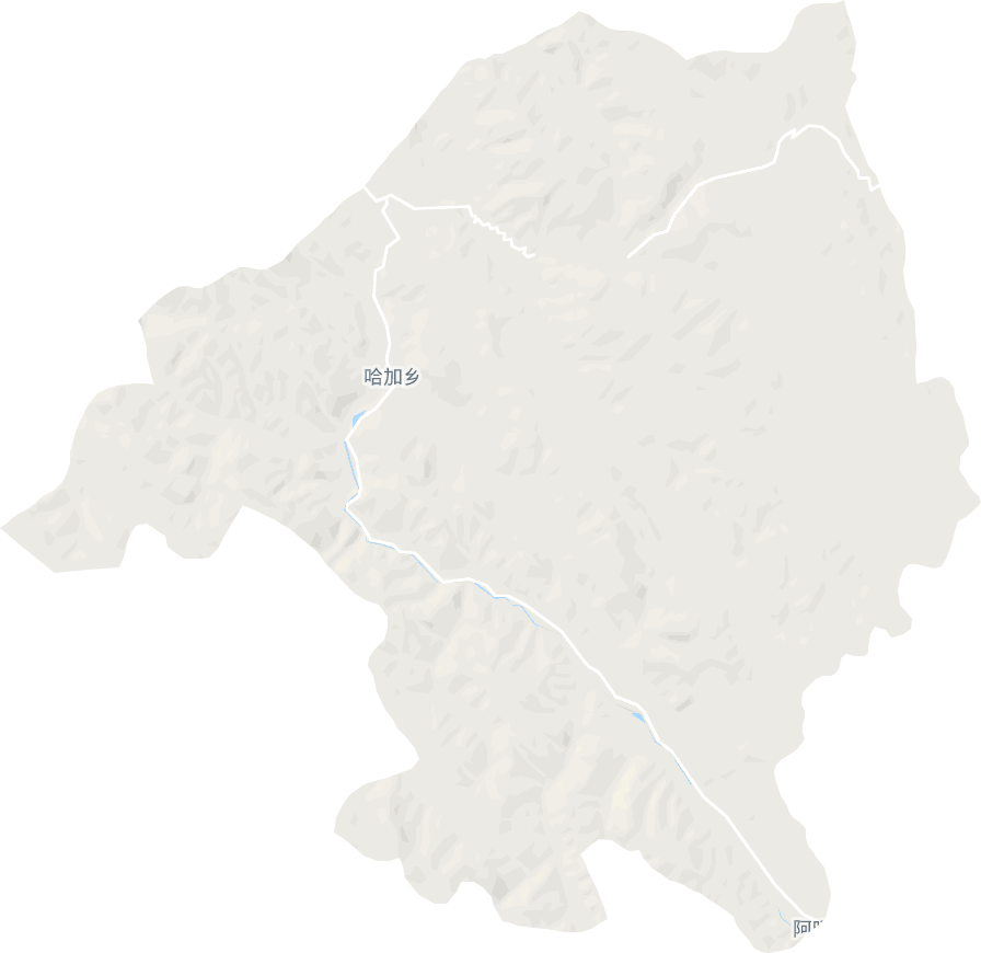 哈加乡电子地图