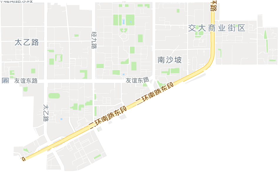 太乙路街道电子地图