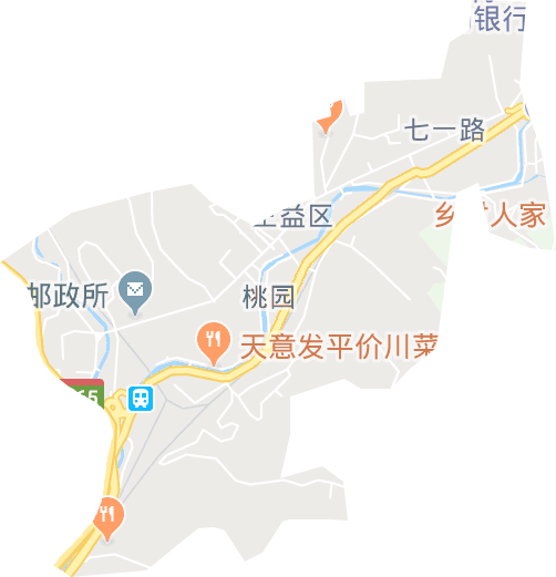 桃园街道电子地图