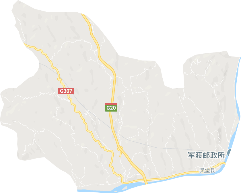 张家墕乡电子地图