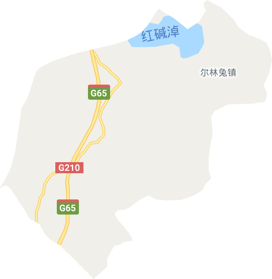 尔林兔镇电子地图