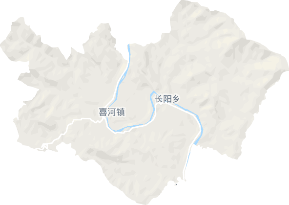 喜河镇电子地图