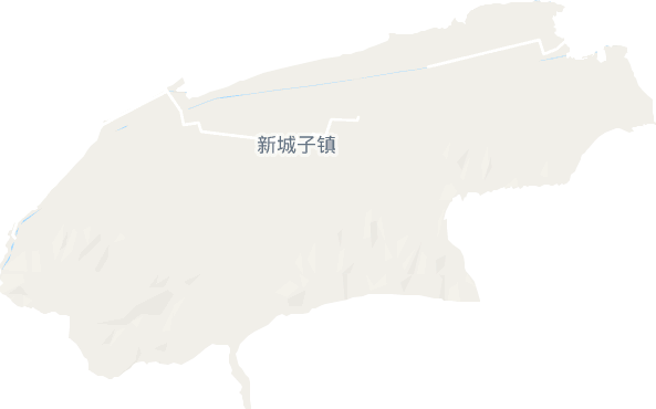 新城子镇电子地图