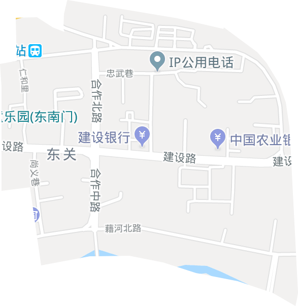 东关街道电子地图