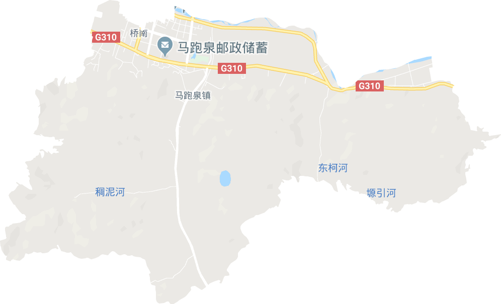 马跑泉镇电子地图