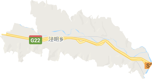 泾明乡电子地图