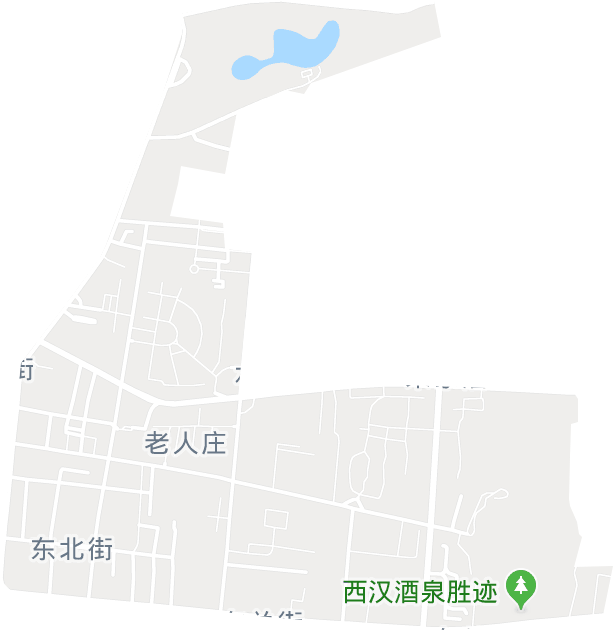 东北街街道电子地图