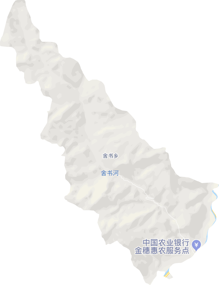 舍书乡电子地图