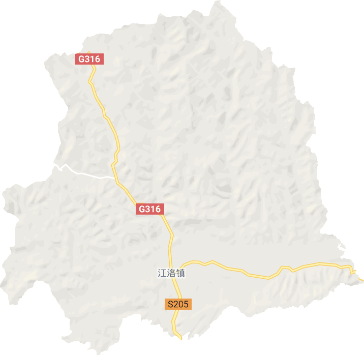 江洛镇电子地图