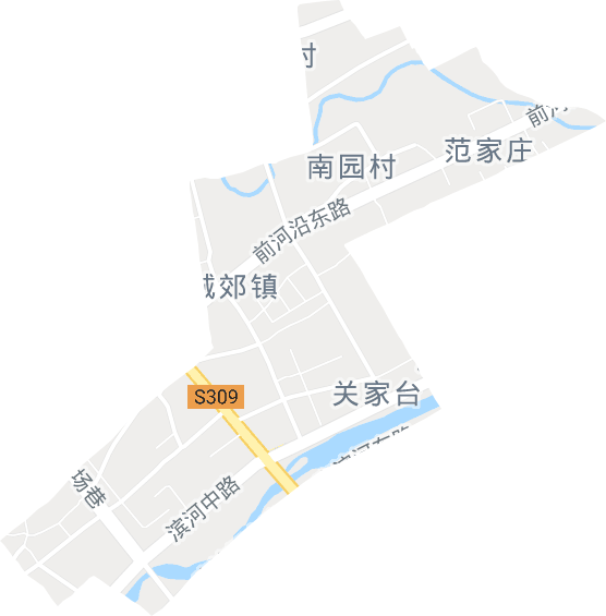 东关街道电子地图