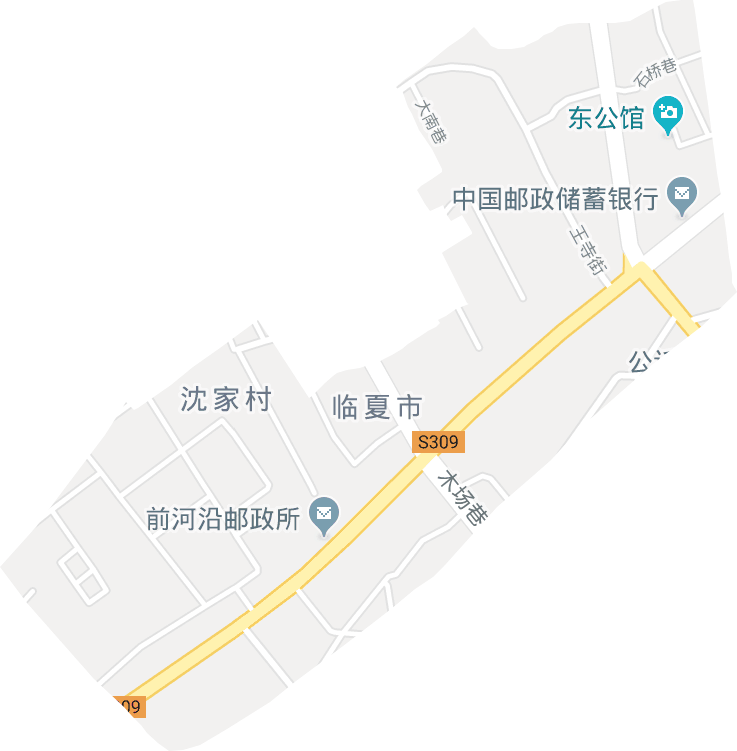 八坊街道电子地图