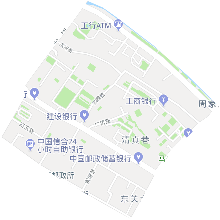 东关大街街道电子地图