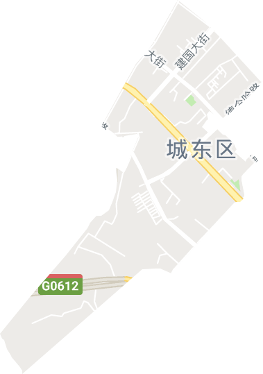 大众街街道电子地图