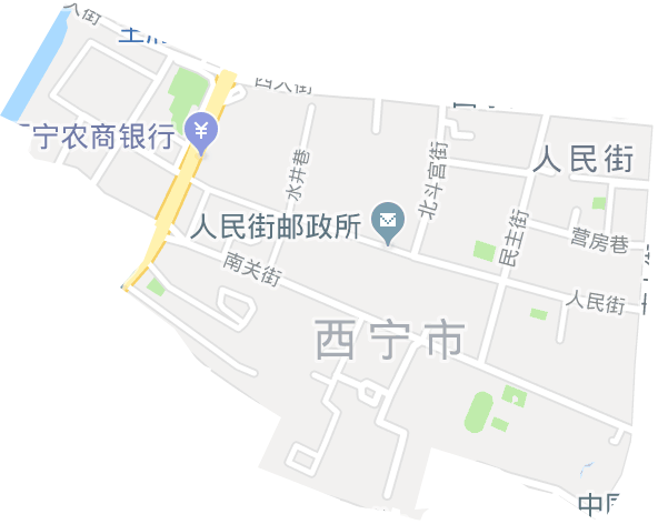 人民街街道电子地图