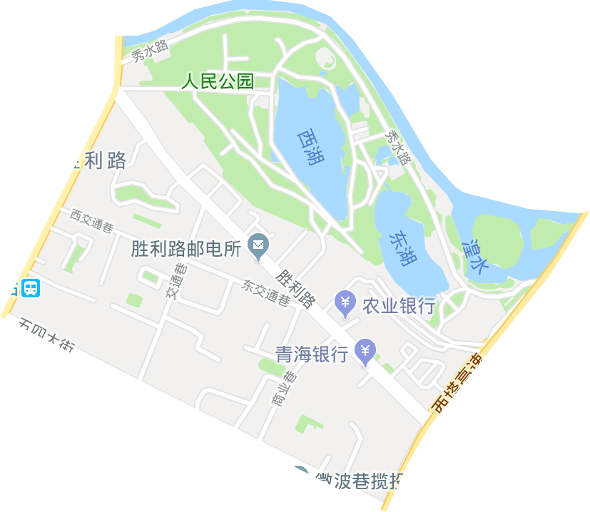 胜利路街道电子地图