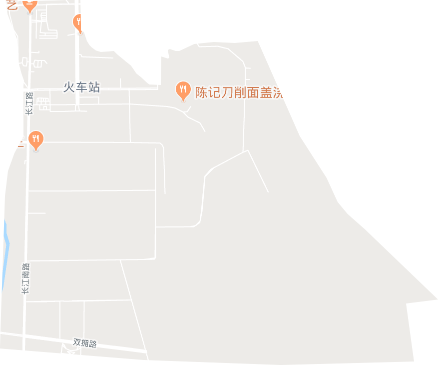 火车站街道电子地图