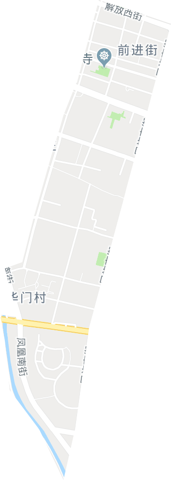 前进街街道电子地图