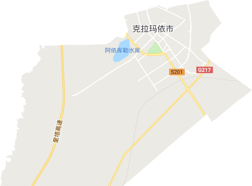 昆仑路街道电子地图