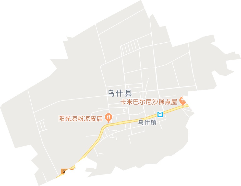 乌什镇电子地图