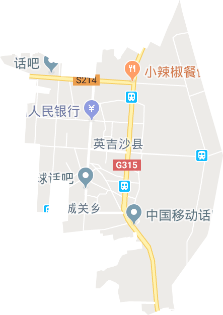 城镇电子地图