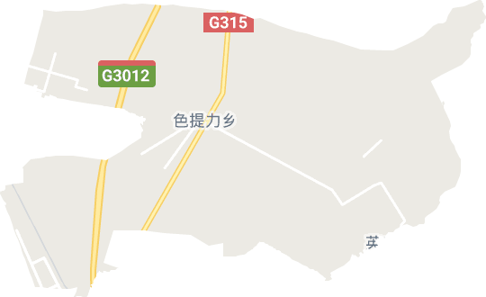 色提力乡电子地图