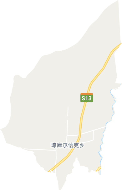 琼库恰克乡电子地图