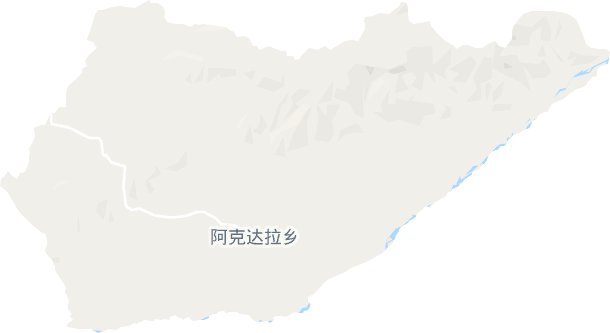 阿克达拉乡电子地图