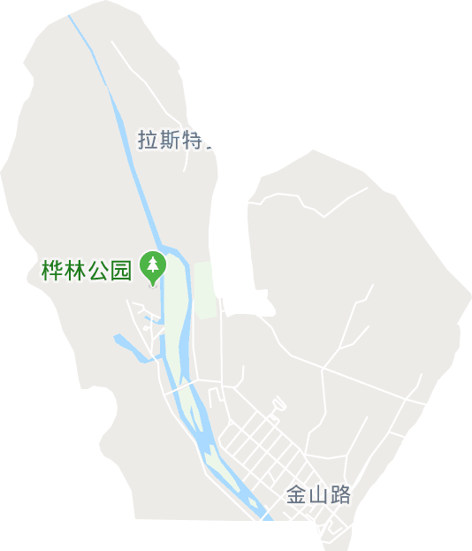 金山路办事处电子地图