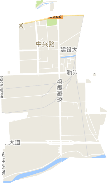 中兴路街道电子地图