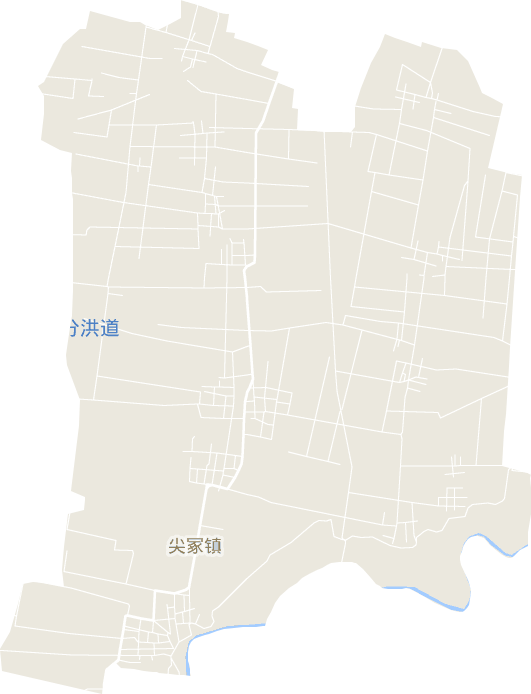 尖冢镇电子地图