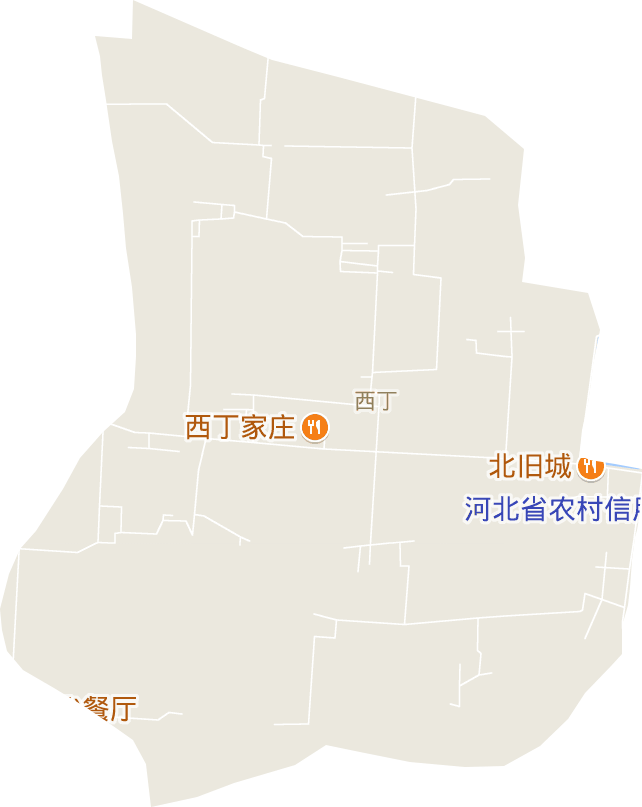 西丁街道电子地图