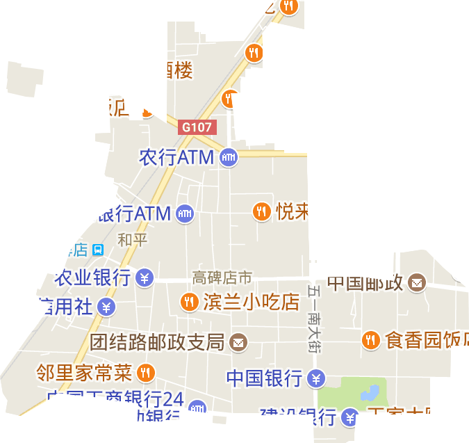 兴华路街道电子地图