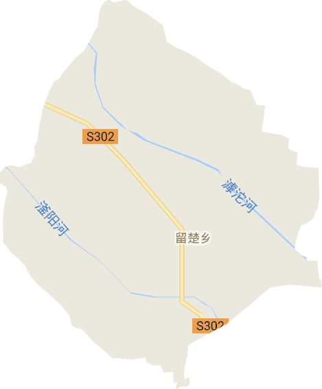 留楚乡电子地图