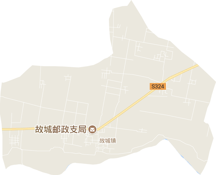 故城镇电子地图