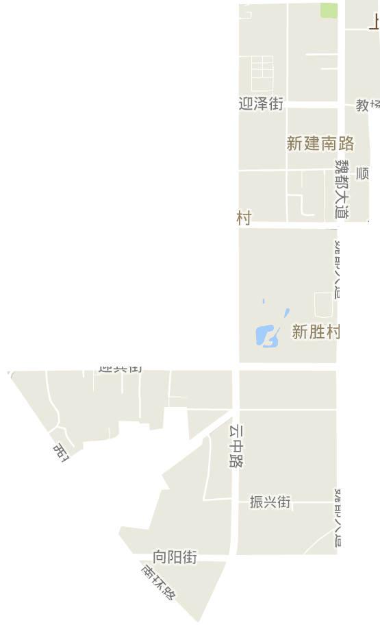 新建南路街道电子地图