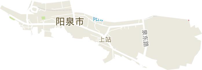 上站街道电子地图