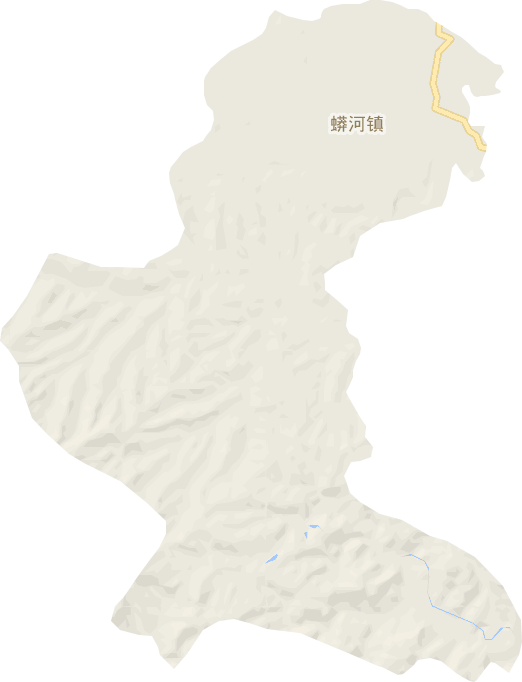 蟒河镇电子地图